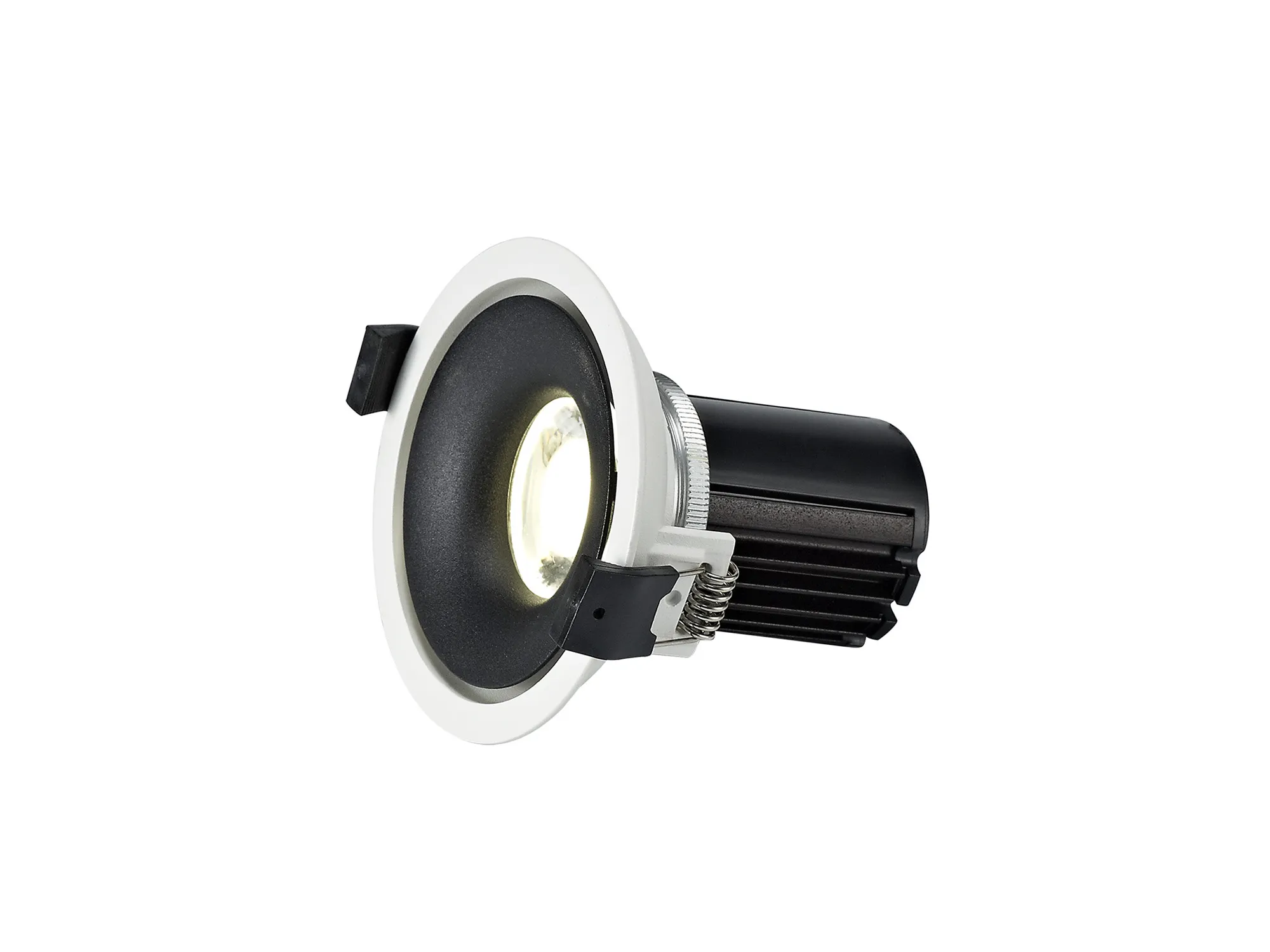 DM201029  Bolor 10 Tridonic Powered 10W 4000K 810lm 36° CRI>90 LED Engine White/Black Fixed Recessed Spotlight, IP20
